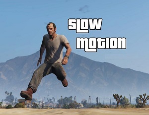 GTA 5 slow motion cheat