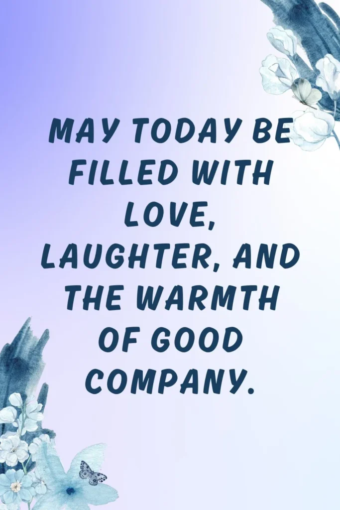 Good Morning Blessings for Love and Joy